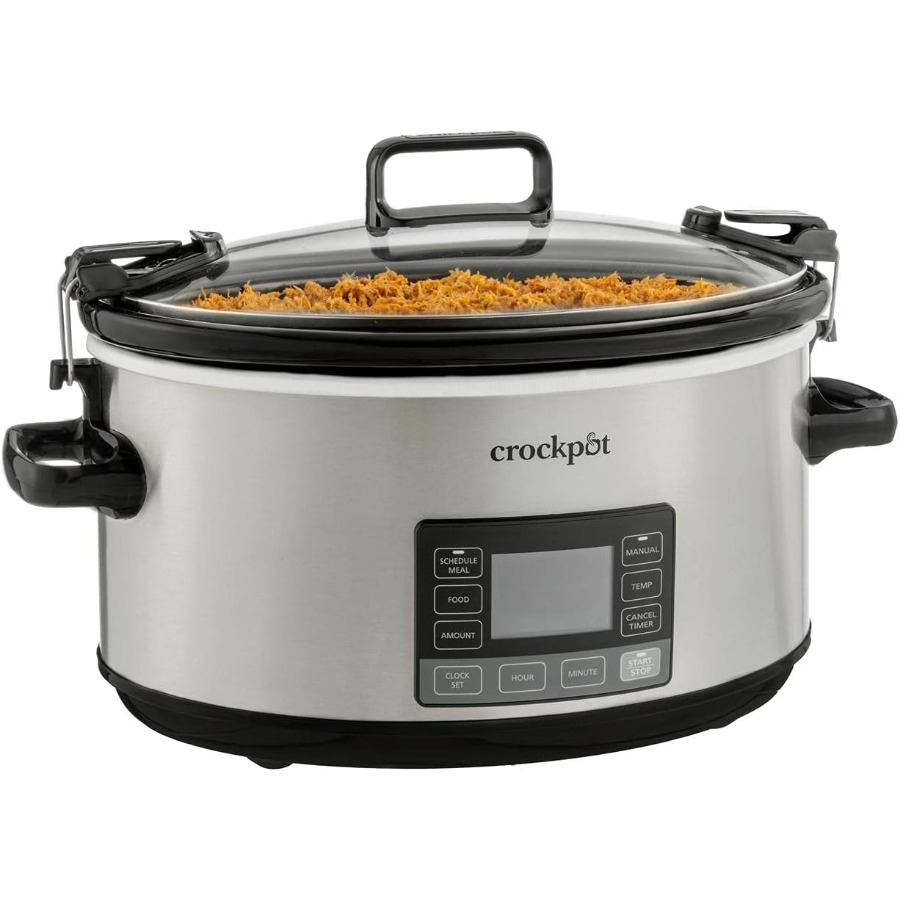 Kitchen Appliances Essentials - 7Quart Slow Cooker Portable Programmable with