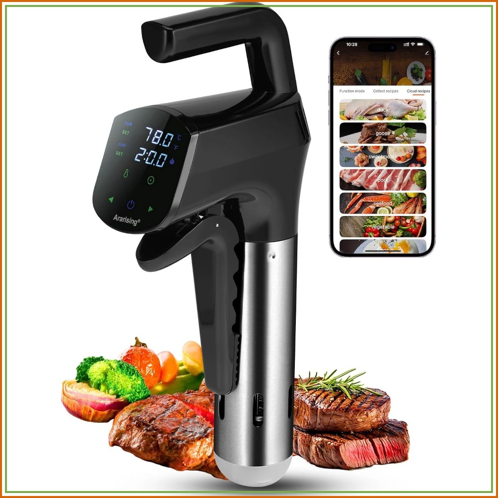 Sous Vide Immersion - Sous Vide Cooker 2.4G WiFi, 1300W