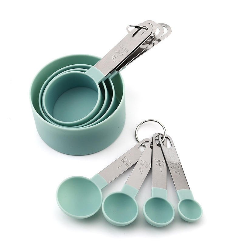 8PCS Measuring Cups Spoons Set - Kitchen Appliances Set บทวิจารณ์และราคา