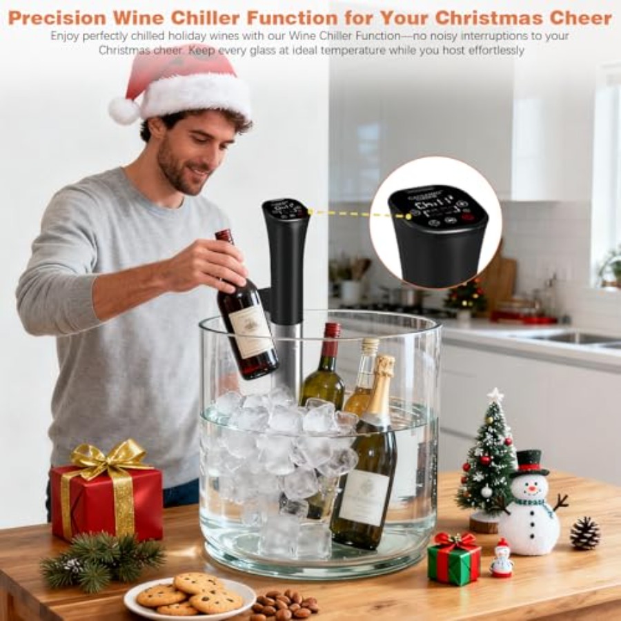 Sous Vide Cooker Wine Chiller  - Sous Vide Immersion บทวิจารณ์และราคา