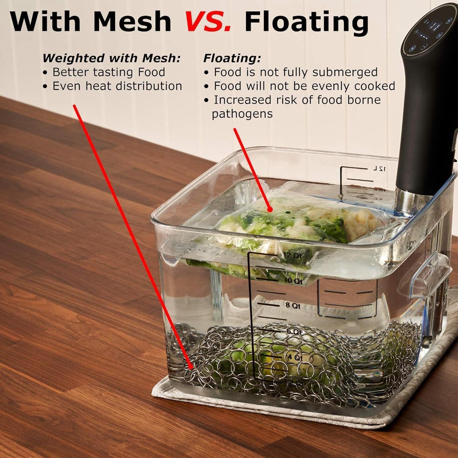 Sous Vide Sinker Weight Food S - Sous Vide Immersion บทวิจารณ์และราคา