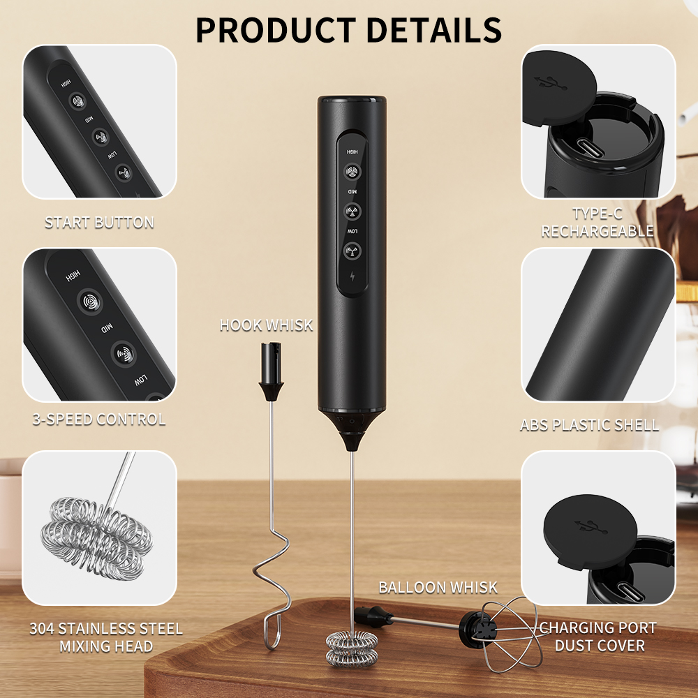 3 in 1 Electric Handheld Milk  - Kitchen Appliances B&Q บทวิจารณ์และราคา