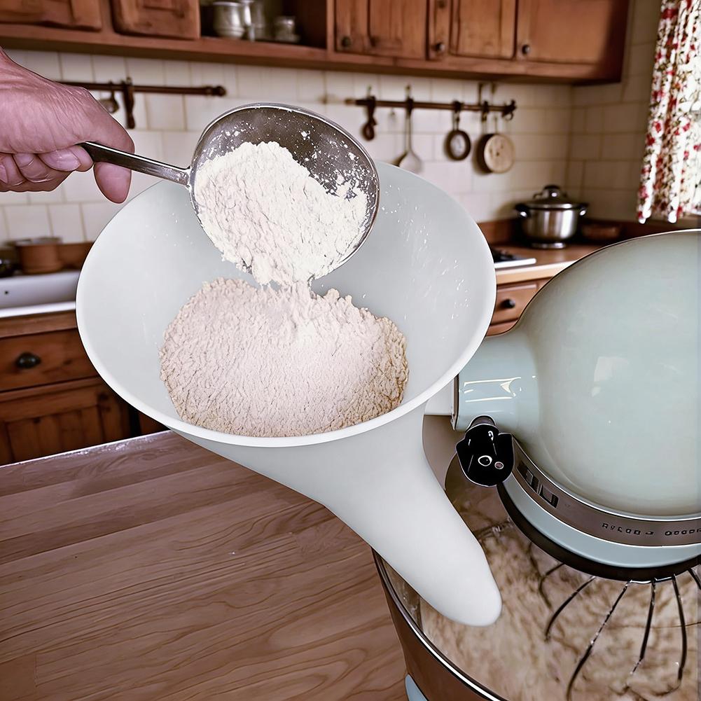 Spill Proof Flour Funnel for 5 - Kitchen Appliances B&Q บทวิจารณ์และราคา