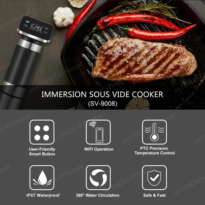 WiFi Sous Vide Machine 1300W I - Sous Vide Immersion บทวิจารณ์และราคา