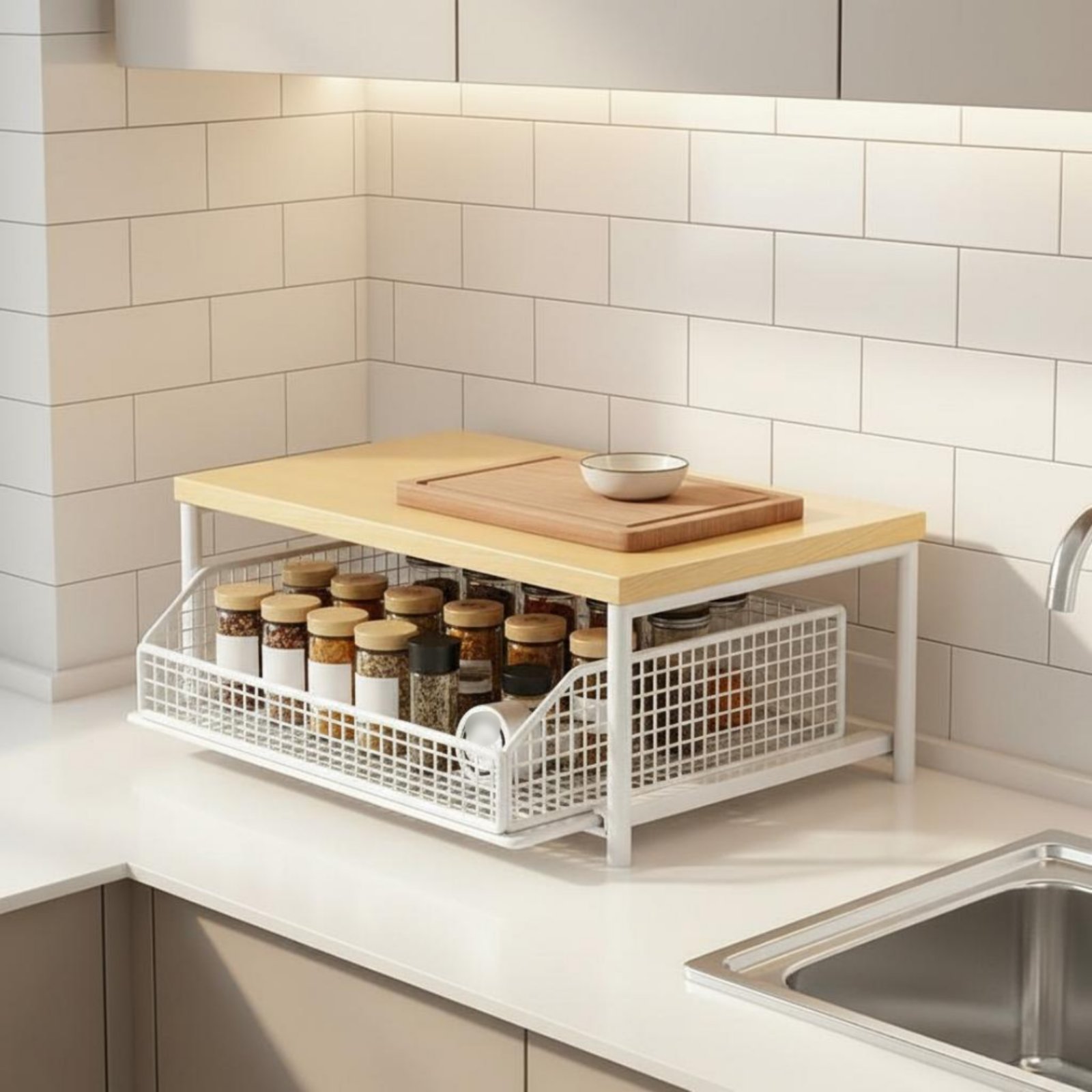 2-Tier Kitchen Counter Rack Sp - Kitchen Appliances In บทวิจารณ์และราคา