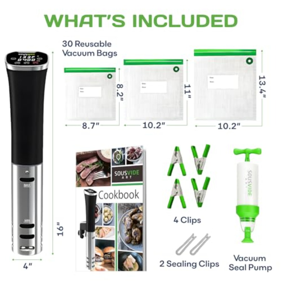 Sous Vide Immersion Cooker Kit - Sous Vide Immersion บทวิจารณ์และราคา