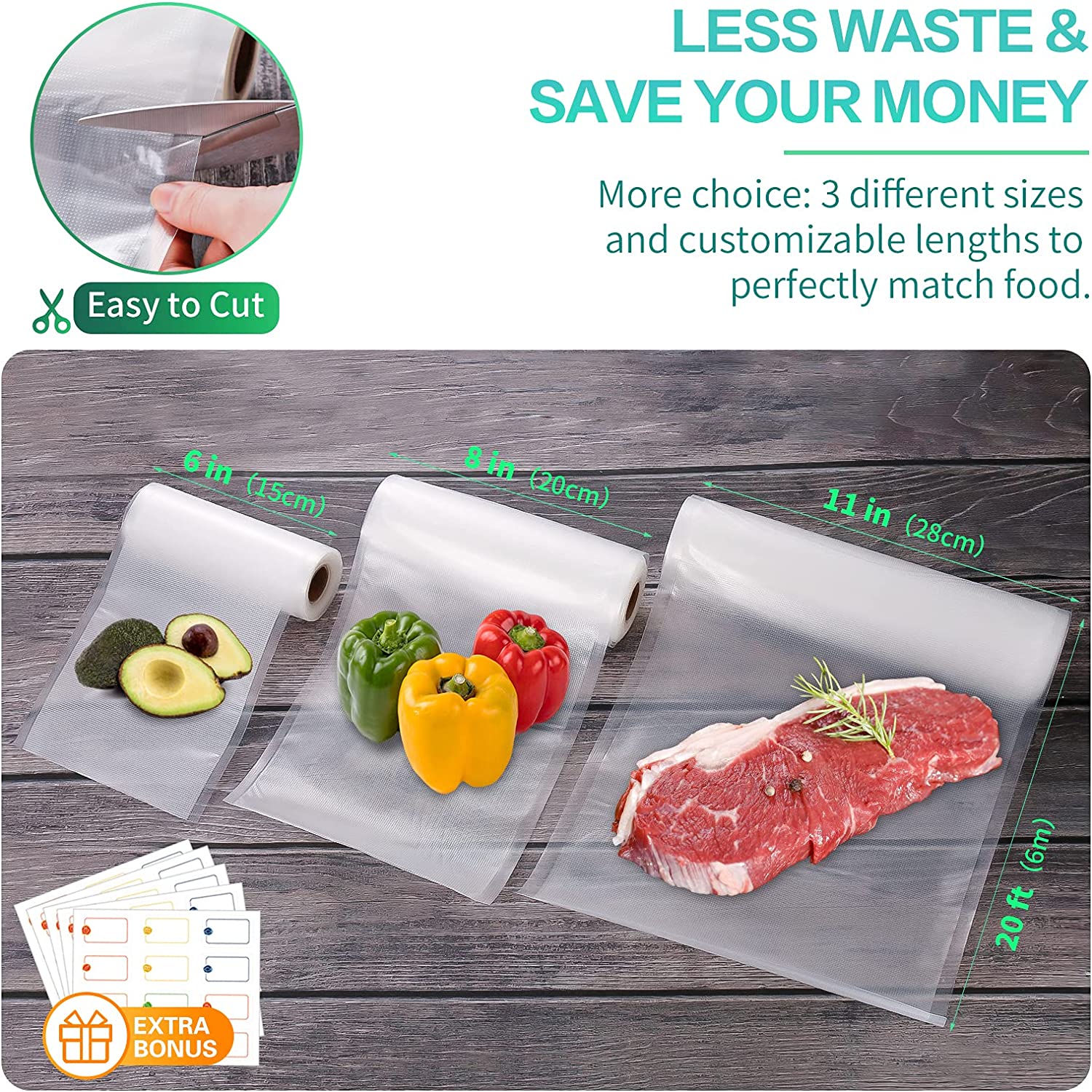 Kitchen Bags For Vacuum Food V - Sous Vide Immersion บทวิจารณ์และราคา