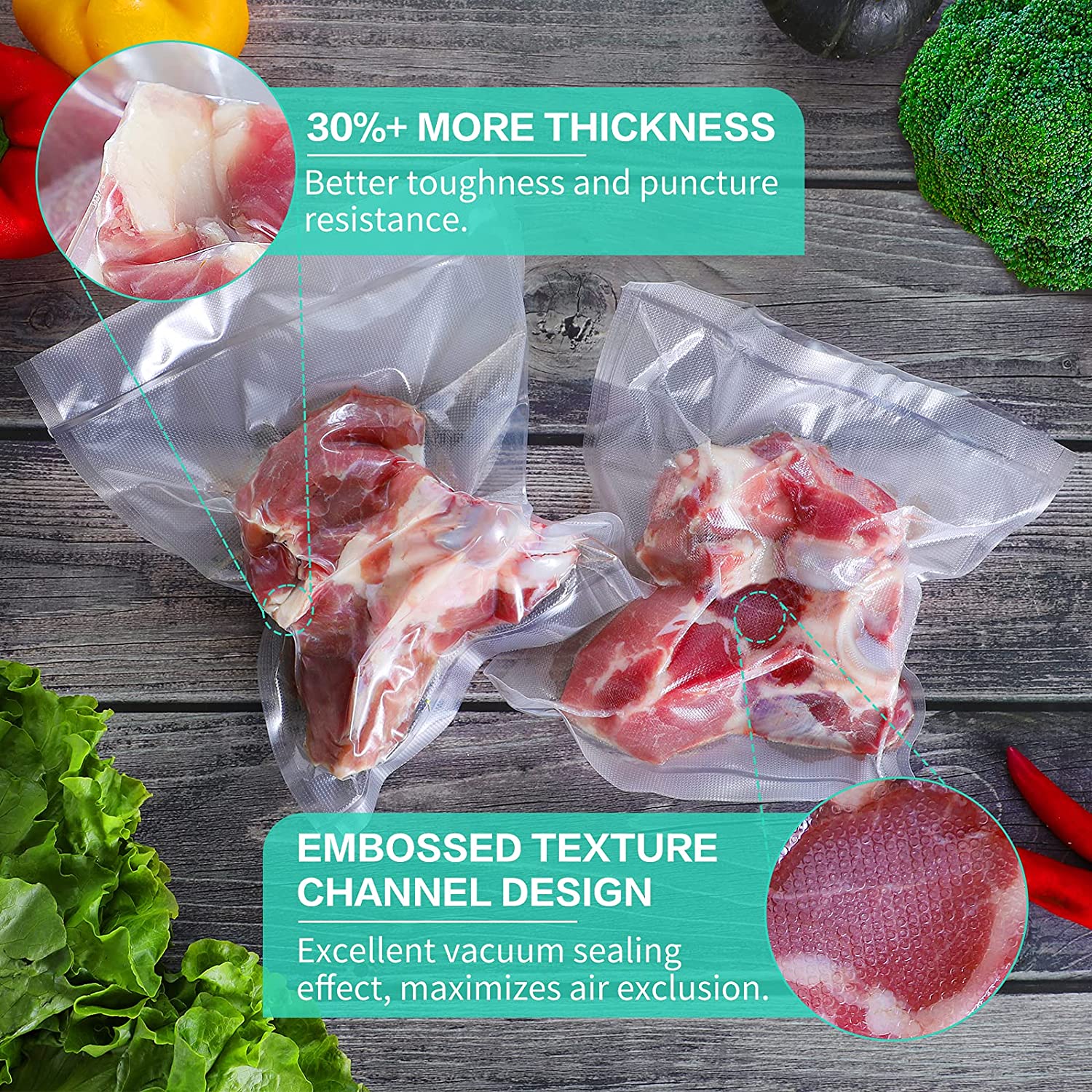 Kitchen Bags For Vacuum Food V - Sous Vide Immersion บทวิจารณ์และราคา