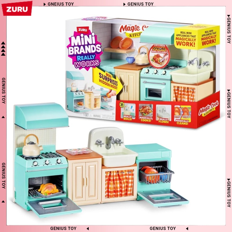 Zuru Mini Brands Magic Cook Ki - Kitchen Appliances Set บทวิจารณ์และราคา