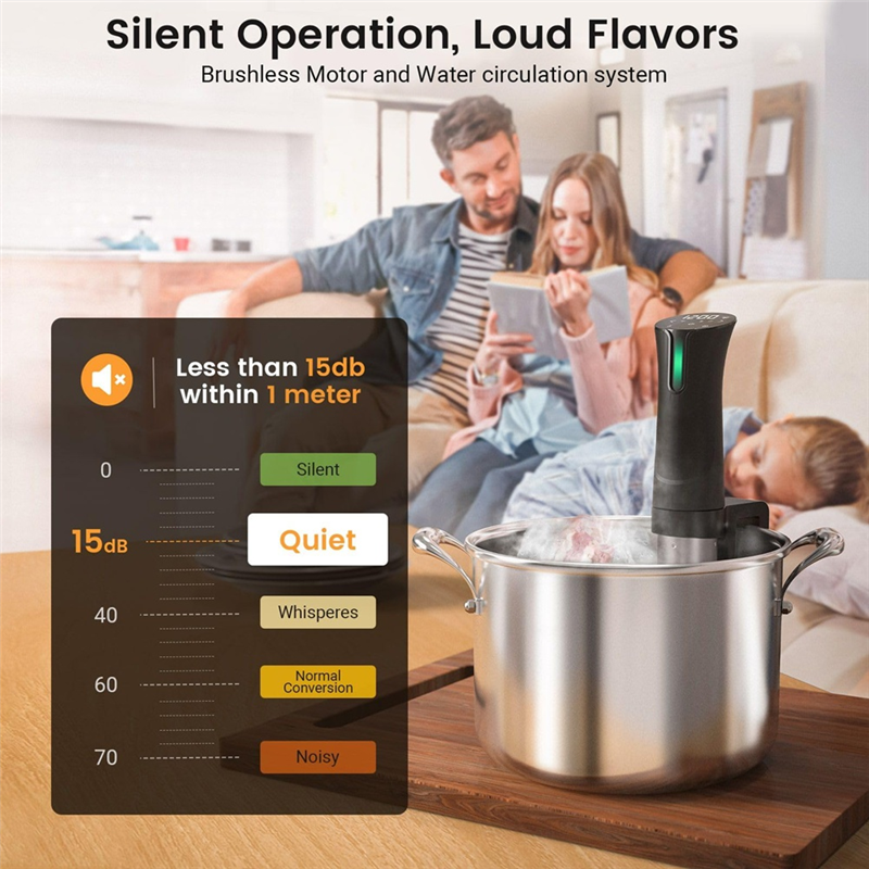 B51C Sous Vide Machine Kitchen - Sous Vide Immersion บทวิจารณ์และราคา
