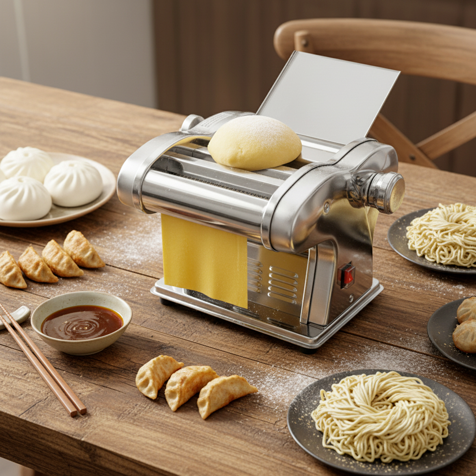 Electric Pasta Machine Stainle - Kitchen Appliances In บทวิจารณ์และราคา