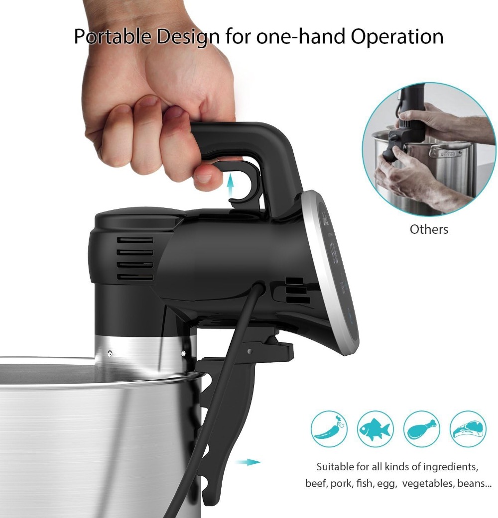 Sous Vide Cooker Immersion Cir - Sous Vide Immersion บทวิจารณ์และราคา