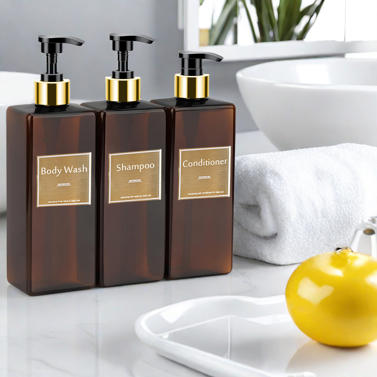 Shower Soap Dispenser Set Refi - Kitchen Appliances Set บทวิจารณ์และราคา