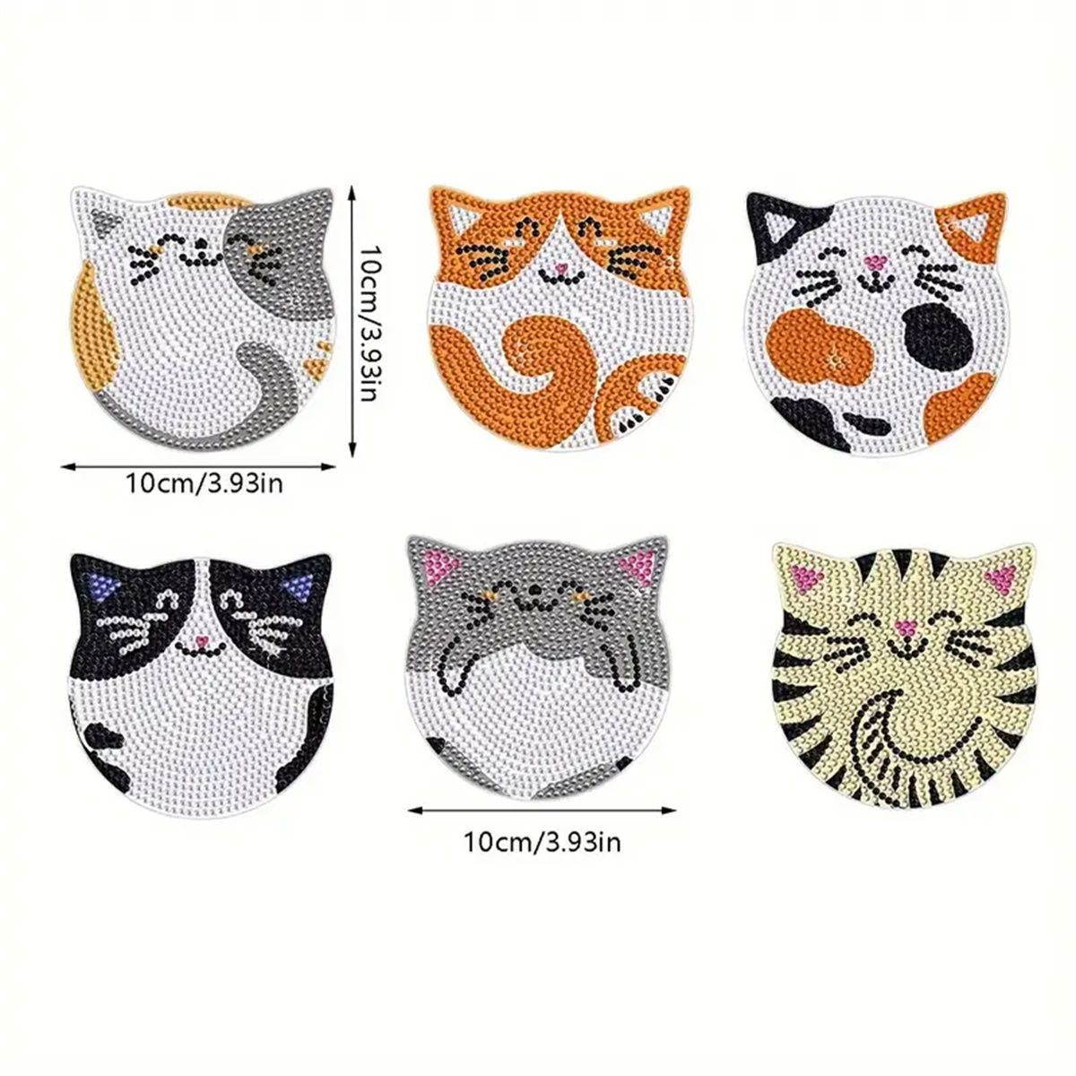 6 Pieces/set DIY Cat Rhineston - Kitchen Appliances Set บทวิจารณ์และราคา