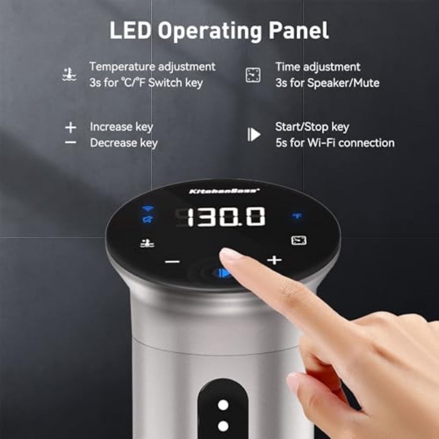 Wifi Sous Vide Cooker: Ultra-q - Sous Vide Immersion บทวิจารณ์และราคา