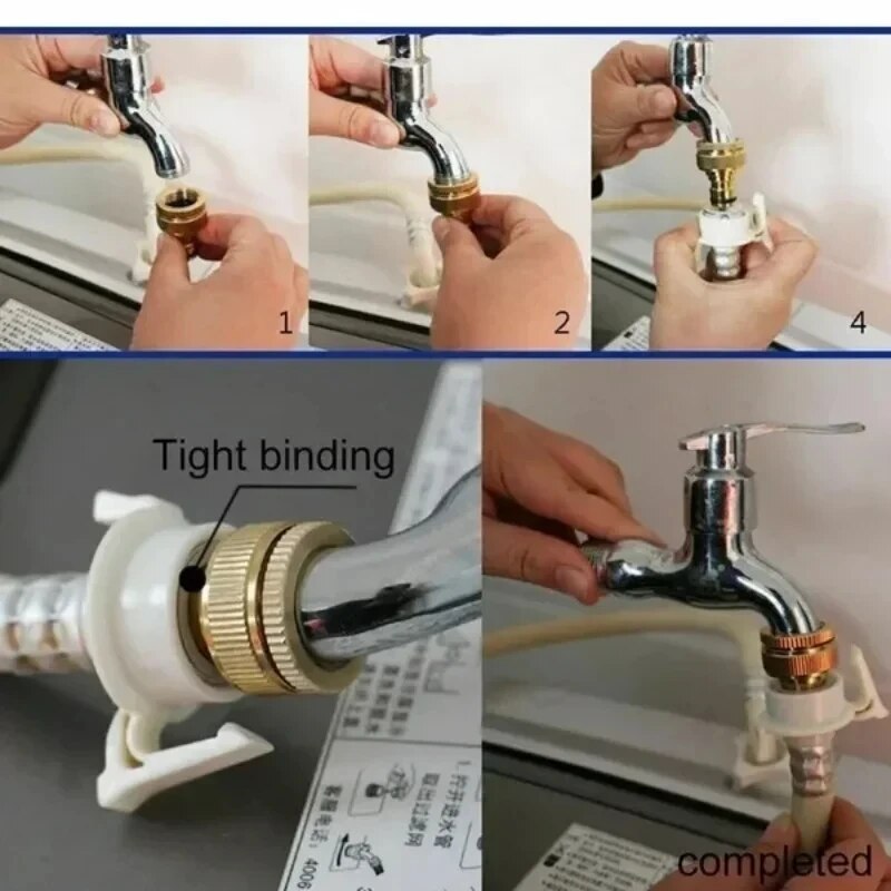 1/2/5PCS Universal Tap Kitchen - Kitchen Appliances Integrated บทวิจารณ์และราคา