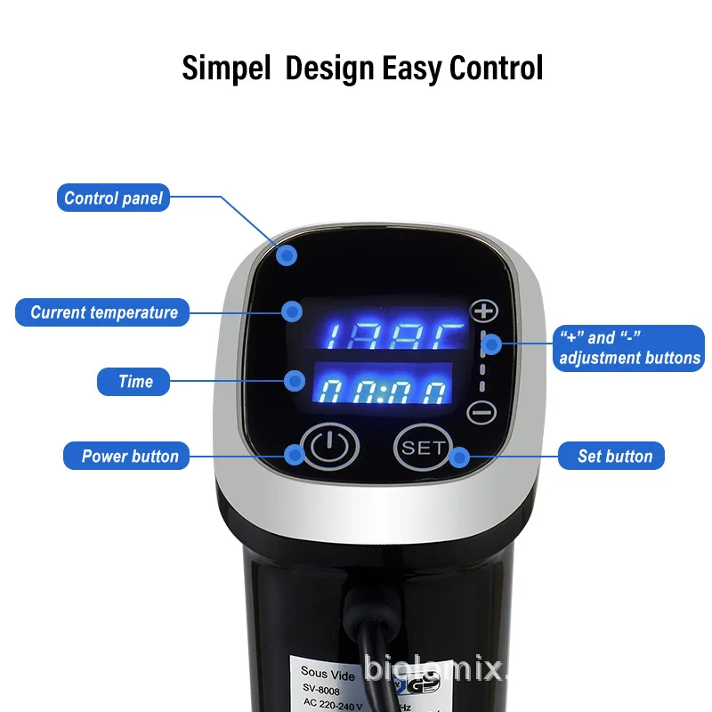 IPX7 Waterproof Sous Vide Prec - Sous Vide Immersion บทวิจารณ์และราคา