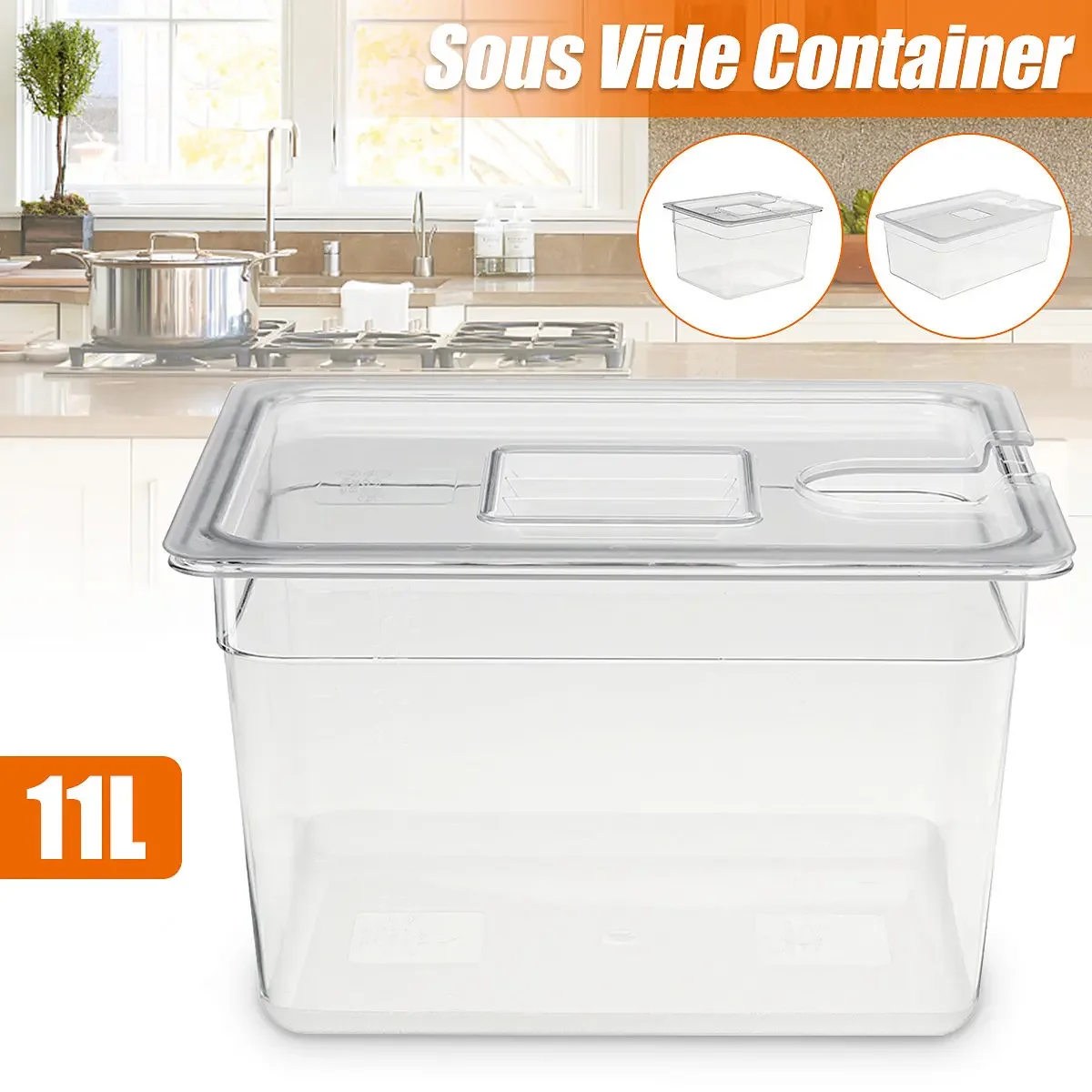 6L 11L Sous Vide Container Wat - Sous Vide Immersion บทวิจารณ์และราคา
