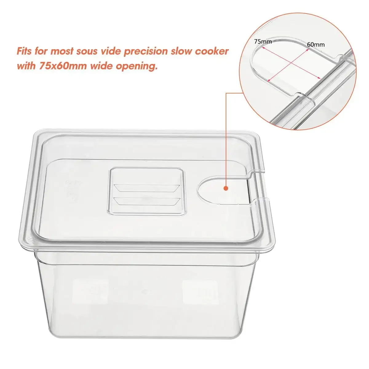 6L 11L Sous Vide Container Wat - Sous Vide Immersion บทวิจารณ์และราคา