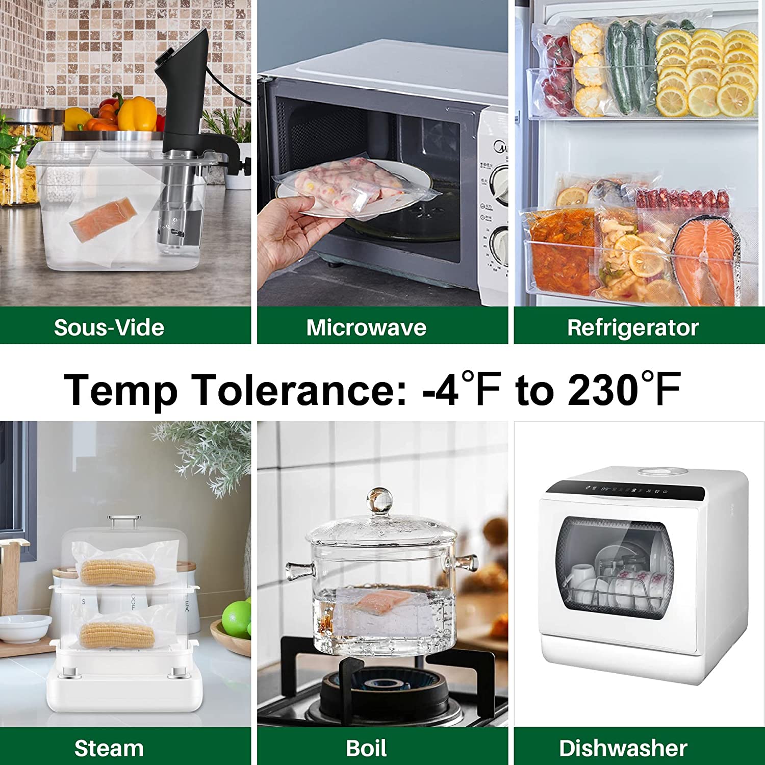 500cm/Rolls Food Vacuum Bags f - Sous Vide Immersion บทวิจารณ์และราคา