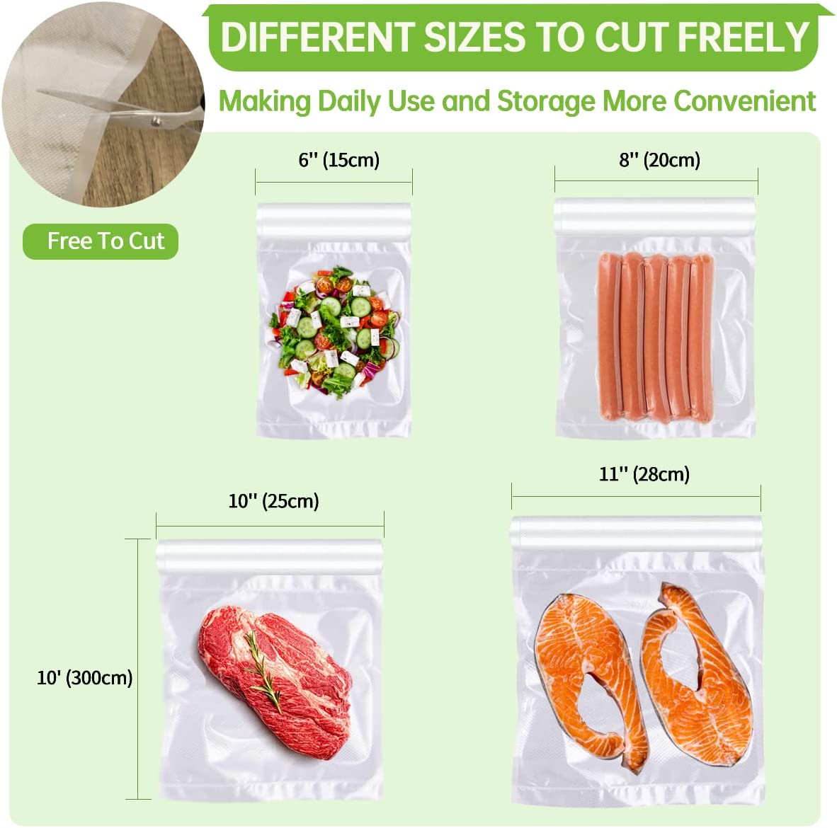 500cm/Rolls Food Vacuum Bags f - Sous Vide Immersion บทวิจารณ์และราคา