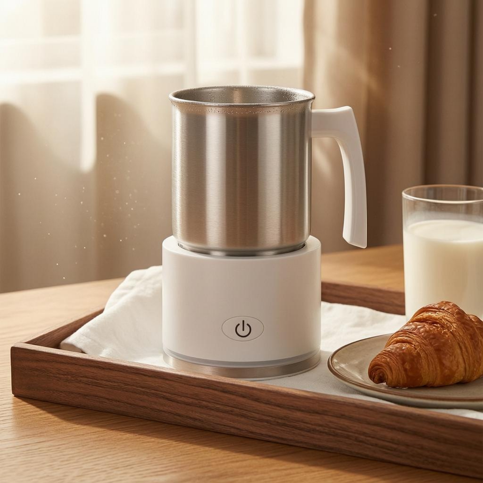 Electric Milk Frother Stainles - Kitchen Appliances In บทวิจารณ์และราคา