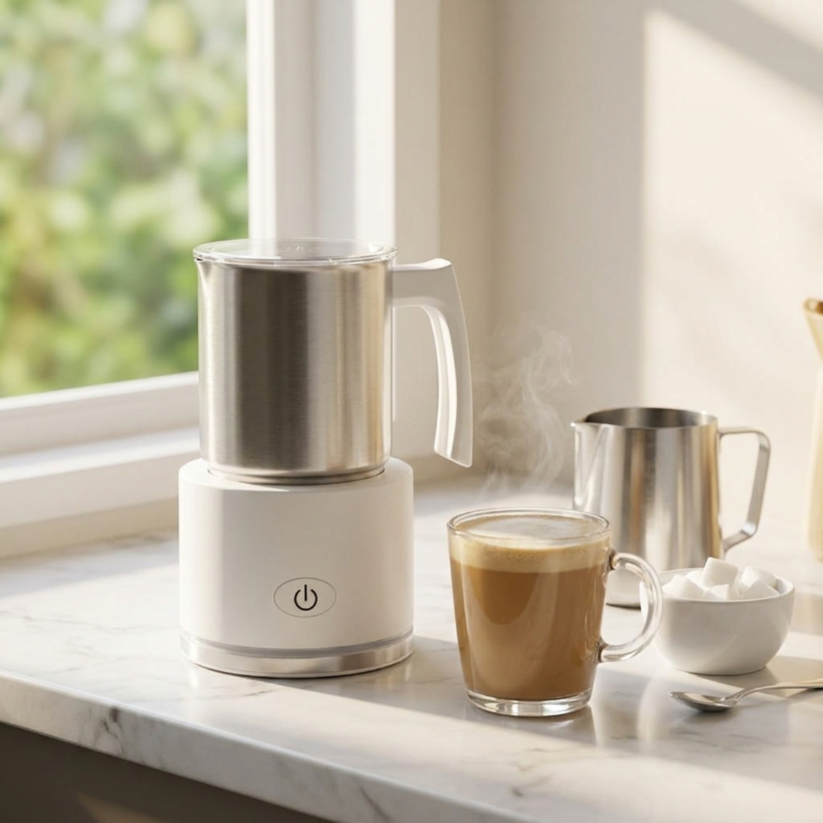 Electric Milk Frother Stainles - Kitchen Appliances In บทวิจารณ์และราคา