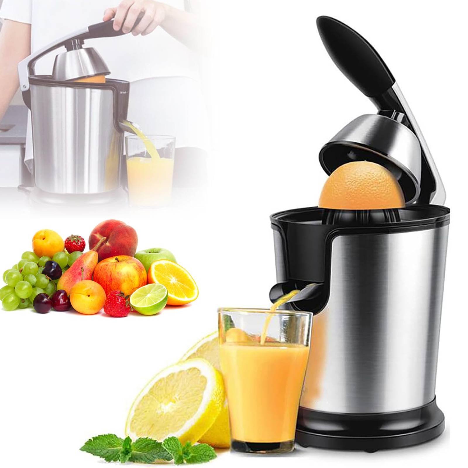 Electric Fruit Juicer Detachab - Kitchen Appliances In บทวิจารณ์และราคา
