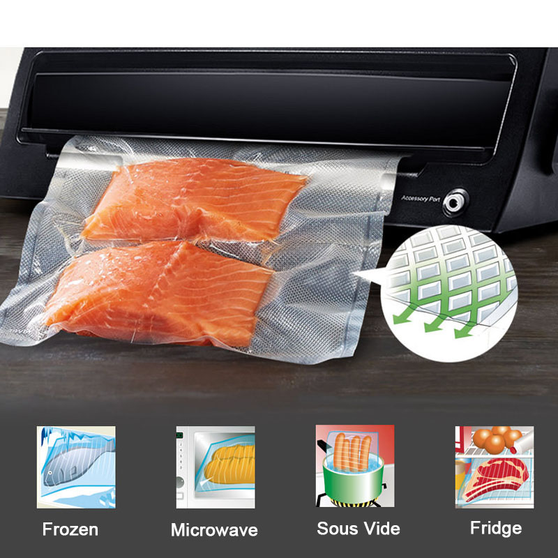 Vacuum Food Saver Sealer Bags  - Sous Vide Immersion บทวิจารณ์และราคา
