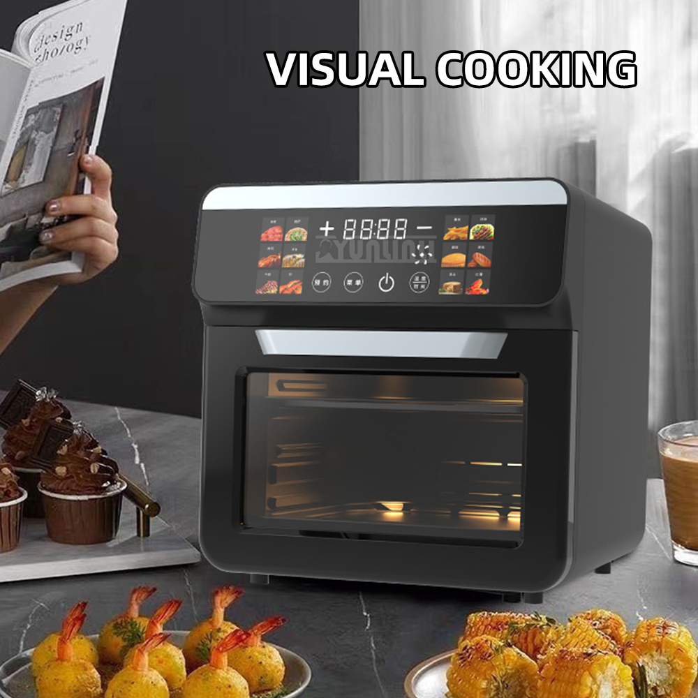 Touchscreen Electric Air Fryer - Kitchen Appliances B&Q บทวิจารณ์และราคา
